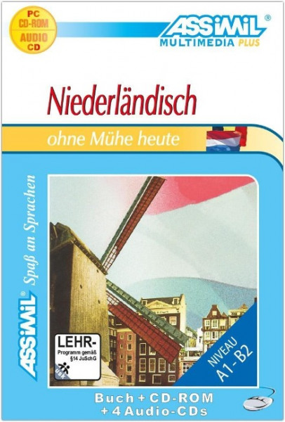 Assimil. Niederländisch ohne Mühe heute. Multimedia-PLUS. Lehrbuch und 4 Audio CDs und CD-ROM für Wi