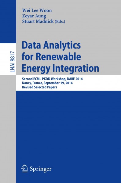 Data Analytics for Renewable Energy Integration