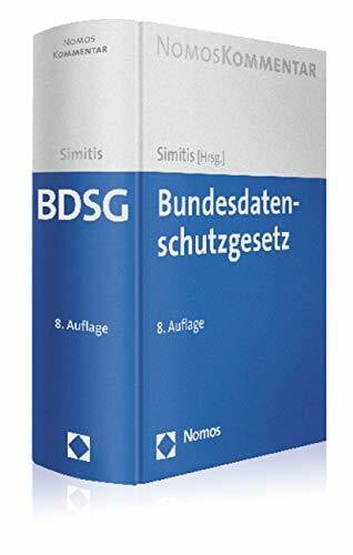 Bundesdatenschutzgesetz (Simitis, Kommentar zum BDSG)