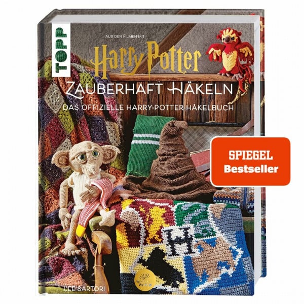 Harry Potter: Zauberhaft häkeln.: Das offizielle Harry-Potter-Häkelbuch. 25 Anleitungen für alle Fans der Harry-Potter-Filme für Anfänger bis Fortgeschrittene