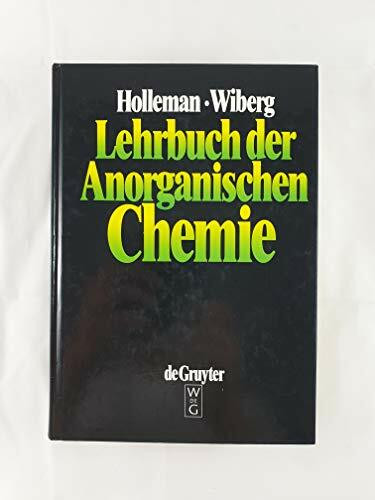 Lehrbuch der Anorganischen Chemie