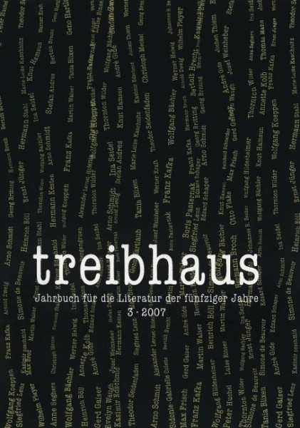 treibhaus 03. Der Zweite Weltkrieg in erzählenden Texten zwischen 1945 und 1965