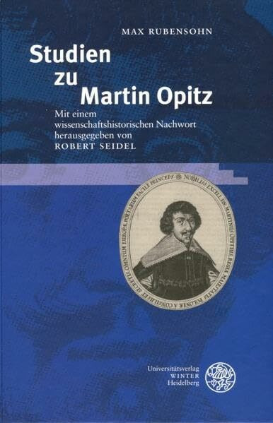 Studien zu Martin Opitz (Beihefte zum Euphorion)