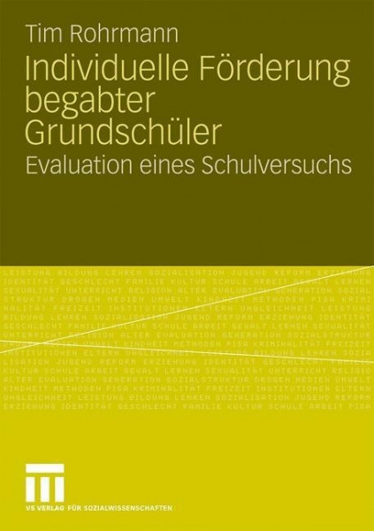 Individuelle Förderung begabter Grundschüler