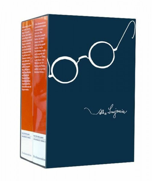 Walter Benjamin. Gesammelte Werke.: Zwei Bände im Schuber
