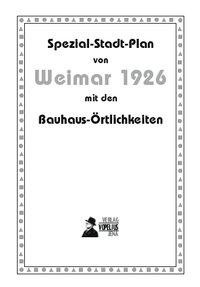 Spezial-Stadt-Plan von Weimar 1926