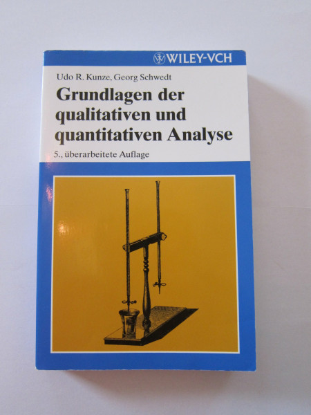 Grundlagen der qualitativen und quantitativen Analyse