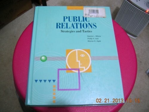 Public Relations: Strategies and Tactics