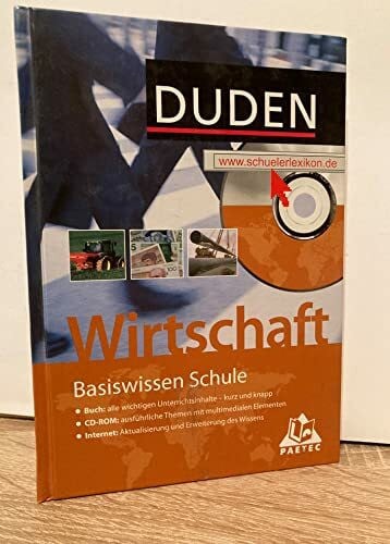 Duden Basiswissen Schule, m. CD-ROM, Wirtschaft: 7. Klasse bis Abitur