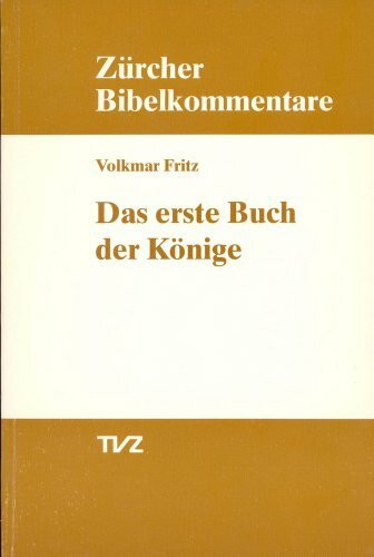 1. Könige (Zürcher Bibelkommentare. Altes Testament)