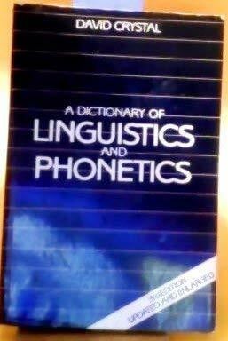A Dictionary of Linguistics and Phonetics (Language Library)