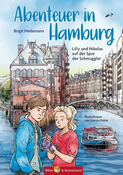 Abenteuer in Hamburg - Lilly und Nikolas auf der Spur der Schmuggler: Kinderkrimi, Ferienabenteuer und Reiseführer für Kinder