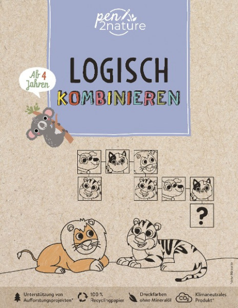 Logisch kombinieren. Für Kinder ab 4 Jahren