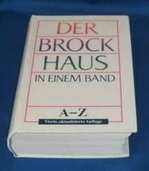 Der Brockhaus in einem Band. Neu von A bis Z