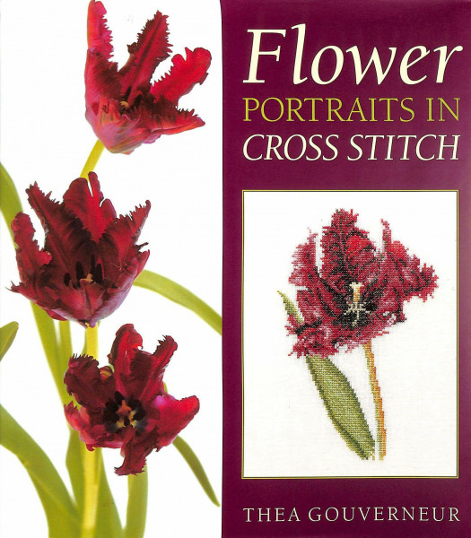 Flower Portraits in Cross Stitch