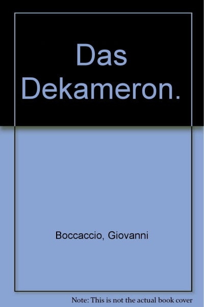 Das Dekameron.