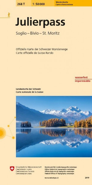 Swisstopo 1 : 50 000 Julierpass