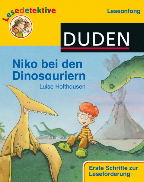 Lesedetektive "Leseanfang", Niko bei den Dinosauriern (DUDEN Lesedetektive Leseanfang)