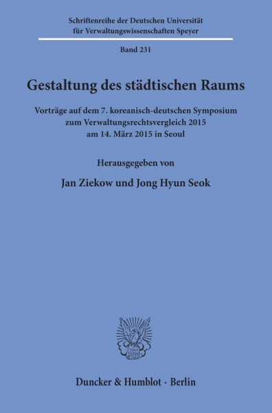 Gestaltung des städtischen Raums.