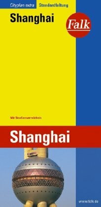 Falk Cityplan Extra Standardfaltung International Shanghai mit Straßenverzeichnis