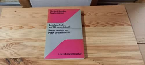 Sozialgeschichte und Wirkungsästhetik
