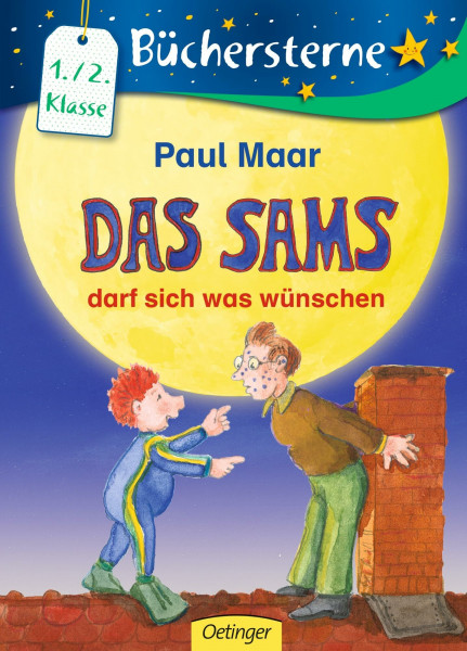 Das Sams darf sich was wünschen: Büchersterne. 1./2. Klasse