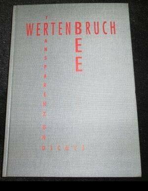 Andreas Bee / Ludwig Wertenbruch - Transparenz und Dichte - Malerei und Plastiken. Ausstellungskatalog Pfalzgalerie Kaiserslautern 1998