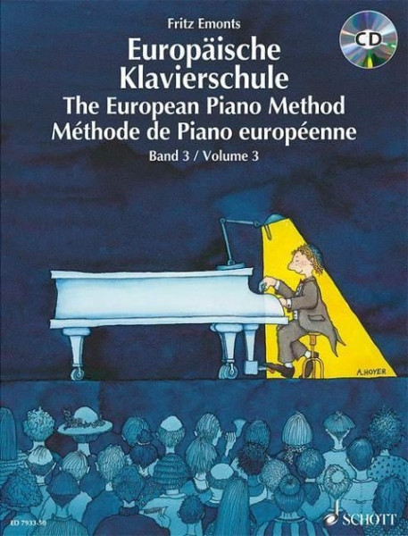 Europäische Klavierschule 3. Buch und CD