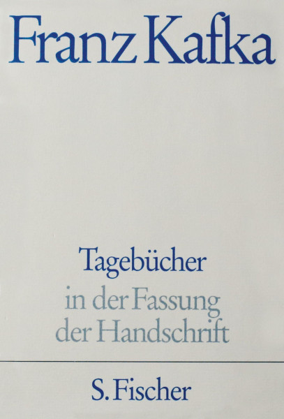 Tagebücher in der Fassung der Handschrift