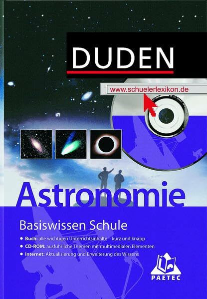 Duden Basiswissen Schule, m. CD-ROM, Astronomie: 7. Klasse bis Abitur