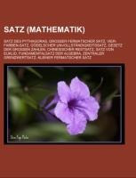 Satz (Mathematik)