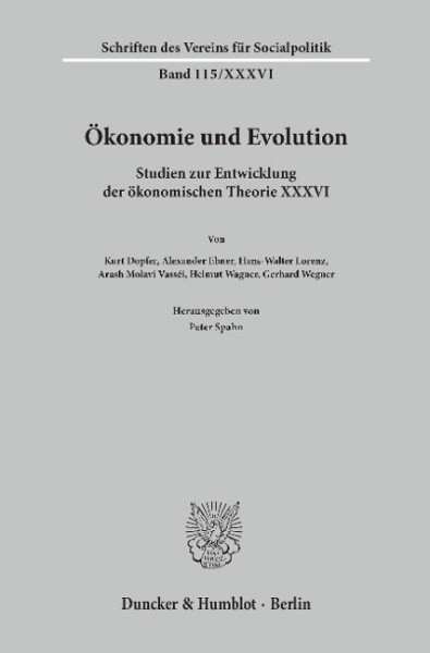 Ökonomie und Evolution.