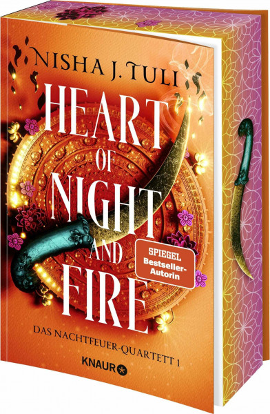Heart of Night and Fire: Das Nachtfeuer-Quartett 1 | Limitierte Auflage mit Farbschnitt | Slowburn Fantasy Romance von der Nr. 1 SPIEGEL-Bestsellerautorin