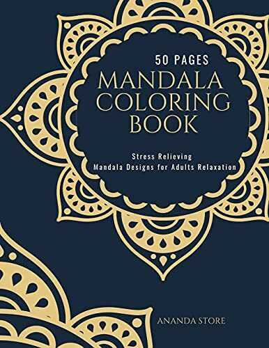 Mandala Coloring Book: Mandala Coloring Book for Adults : Beautiful Large Print Patterns and Floral Coloring Page Designs for Girls, Boys, Teens, Adults and Seniors for stress relief and relaxations