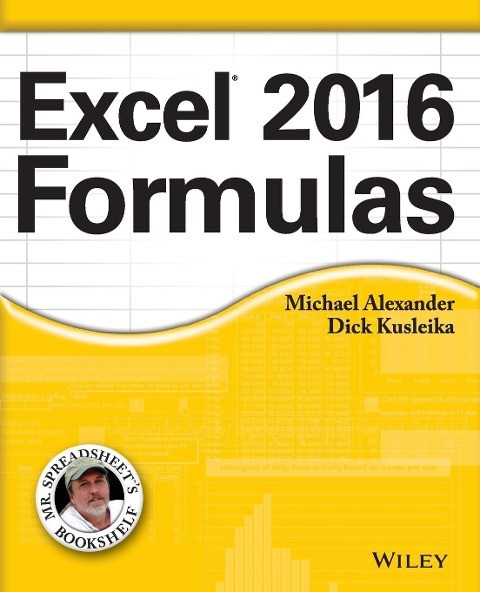 Excel 2016 Formulas