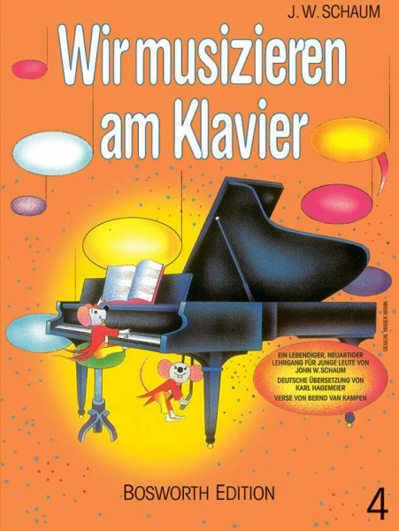 Wir musizieren am Klavier - Heft 4 - Bosworth Edition | Klavierschule für Kinder und Schüler | Notenbuch mit Rhythmusübungen in verschiedenen Tonarten | Piano Lernen mit Methode