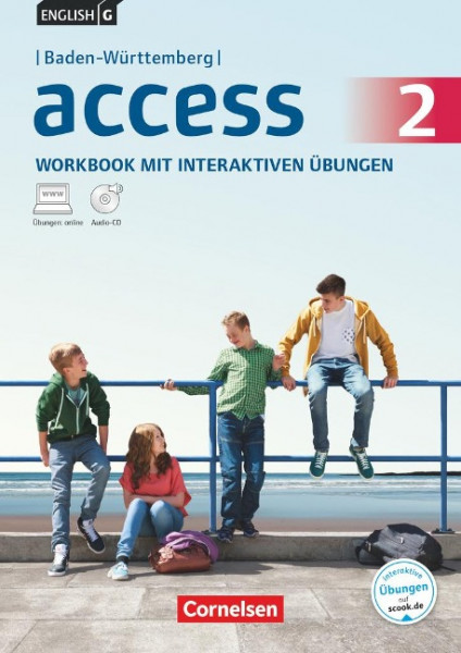 English G Access Band 2: 6. Schuljahr. Baden-Württemberg. Workbook mit interaktiven Übungen auf scook.de