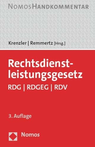 Rechtsdienstleistungsgesetz: RDG | RDGEG | RDV