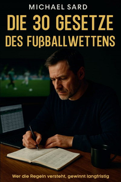 Die 30 Gesetze des Fußballwettens: Erlerne die 30 unfehlbaren Regeln, um Frust, Verluste und blinden Zufall hinter dir zu lassen – und endlich ... nachhaltig beim Fußballwetten zu gewinnen.