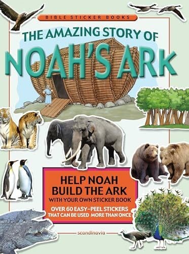 The Amazing Story of Noah's Ark (Bible Sticker Books)