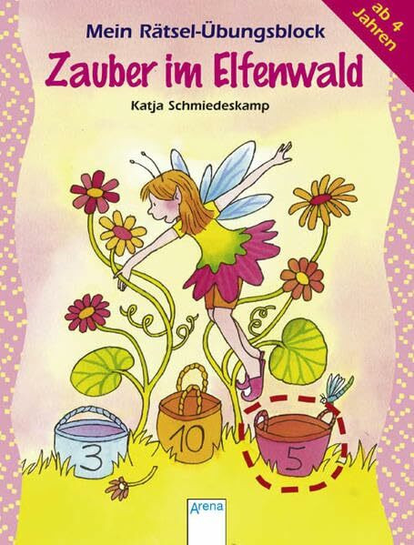 Zauber im Elfenwald: Mein Rätsel-Übungsblock