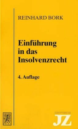 Einführung in das Insolvenzrecht