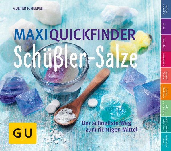 Maxi-Quickfinder Schüßler-Salze: Das Nachschlagewerk - über 360 Beschwerden erkennen und richtig behandeln (Alternativmedizin)