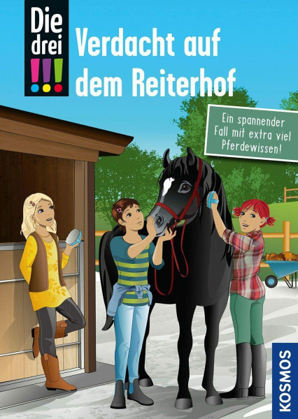 Die drei !!!, Verdacht auf dem Reiterhof: Ein spannender Fall mit extra viel Pferdewissen!