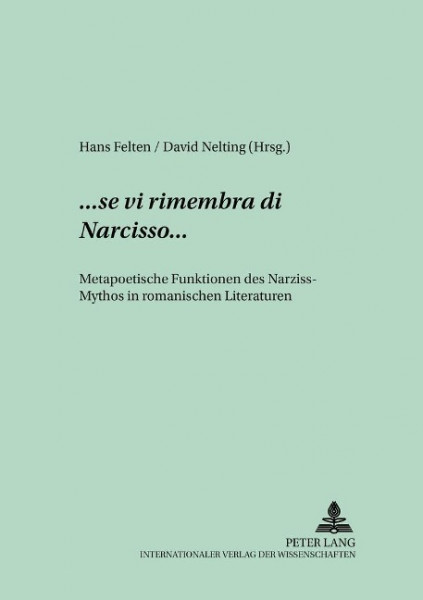 ...se vi rimembra di Narcisso...