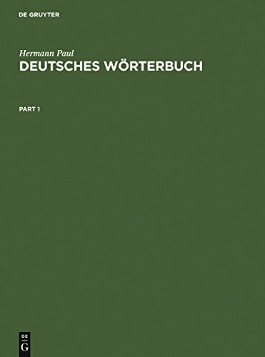 Deutsches Wörterbuch: Bedeutungsgeschichte und Aufbau unseres Wortschatzes