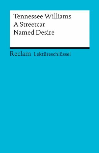Lektüreschlüssel zu Tennessee Williams: A Streetcar Named Desire: Arnold, Heinz – Lektürehilfe; Vorbereitung auf Klausur, Abitur und Matura – 15397 (Reclams Universal-Bibliothek)
