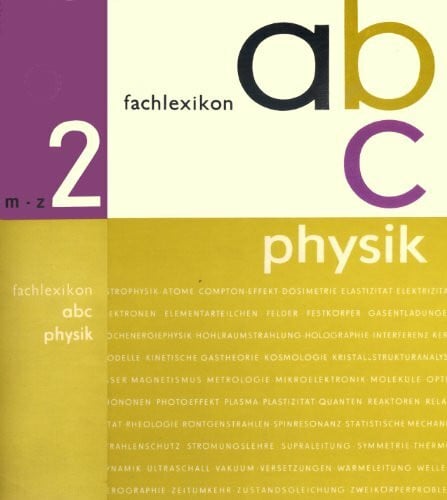 ABC Physik, Band 2: Fachlexikon