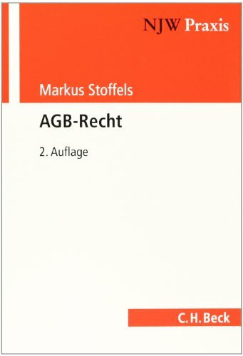 AGB-Recht (NJW-Praxis, Band 11)