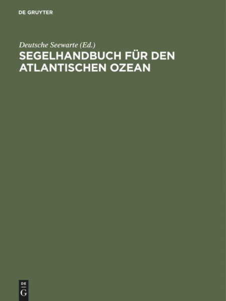 Segelhandbuch für den Atlantischen Ozean